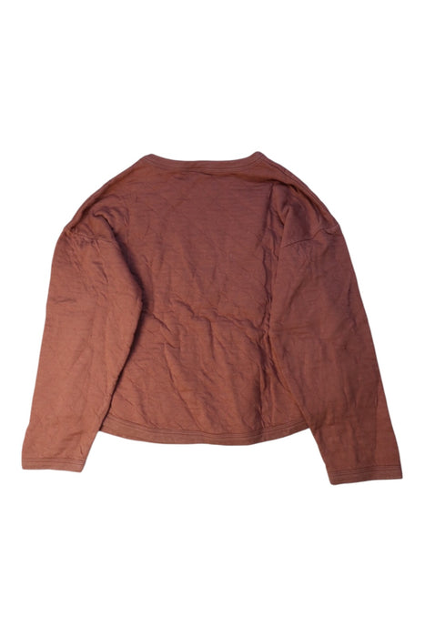A Brown Long Sleeve Tops from Petit Bateau in size 8Y for neutral. (Back View)