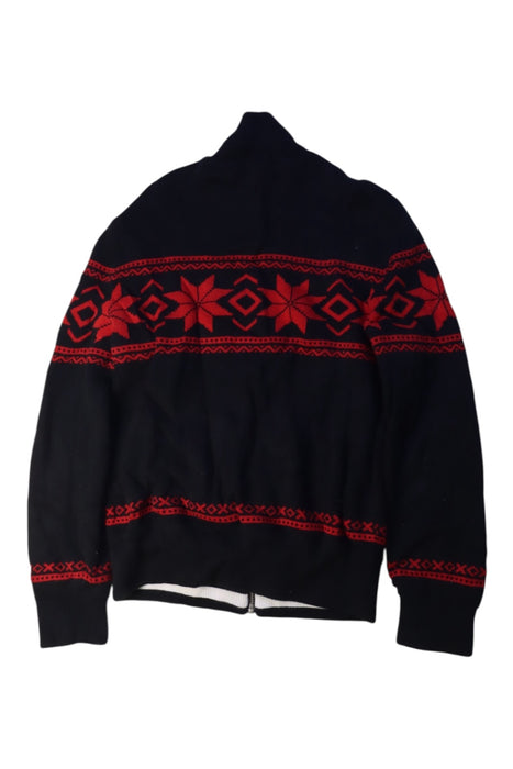 A Black Zippered Sweatshirts from Polo Ralph Lauren in size 8Y for neutral. (Back View)