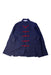 A Navy Blazers from Bimbo Concept in size 5T for boy. (Front View)