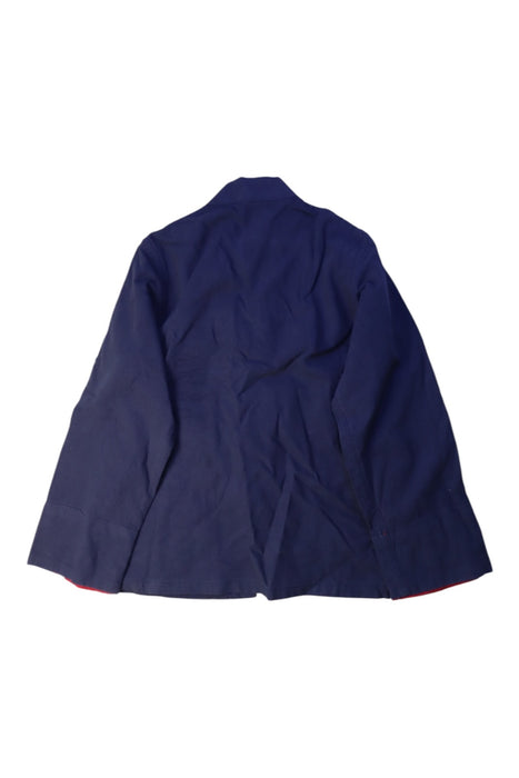 A Navy Blazers from Bimbo Concept in size 5T for boy. (Back View)