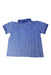 A Blue Short Sleeve Polos from La Coqueta in size 10Y for boy. (Back View)