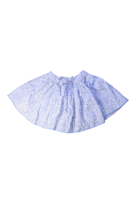 A Blue Mid Skirts from Confiture in size 6T for girl. (Front View)