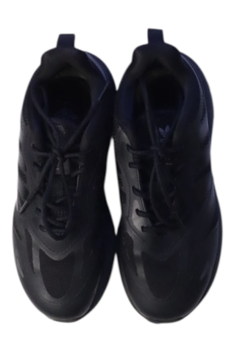 A Black Sneakers from Adidas in size 10Y for boy. (Back View)