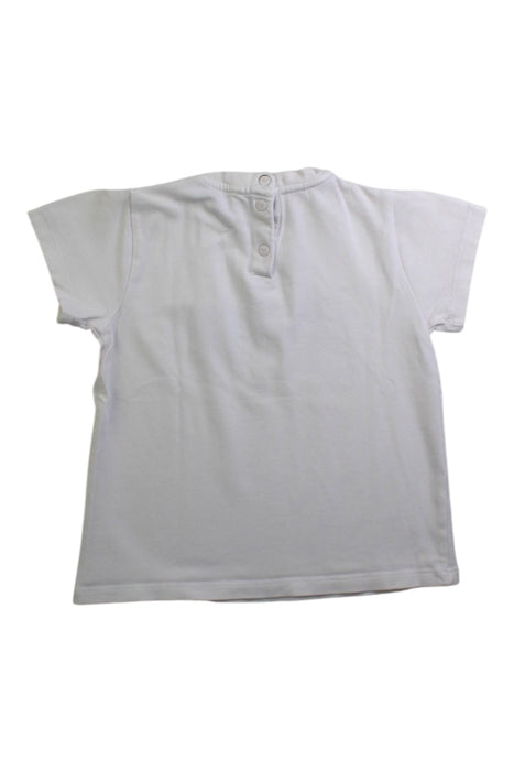 A White Short Sleeve T Shirts from Emporio Armani in size 12-18M for girl. (Back View)