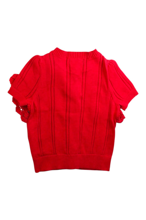 A Red Short Sleeve Tops from Nicholas & Bears in size 12-18M for girl. (Back View)