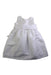 A White Sleeveless Dresses from Isabel Garreton in size 6-12M for girl. (Front View)