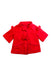 A Red Coats from Nicholas & Bears in size 12-18M for girl. (Front View)