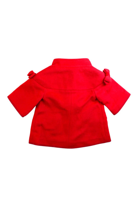 A Red Coats from Nicholas & Bears in size 12-18M for girl. (Back View)
