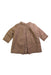 A Brown Coats from Bonpoint in size 12-18M for girl. (Back View)