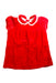 A Red Short Sleeve Dresses from Bonpoint in size 12-18M for girl. (Front View)