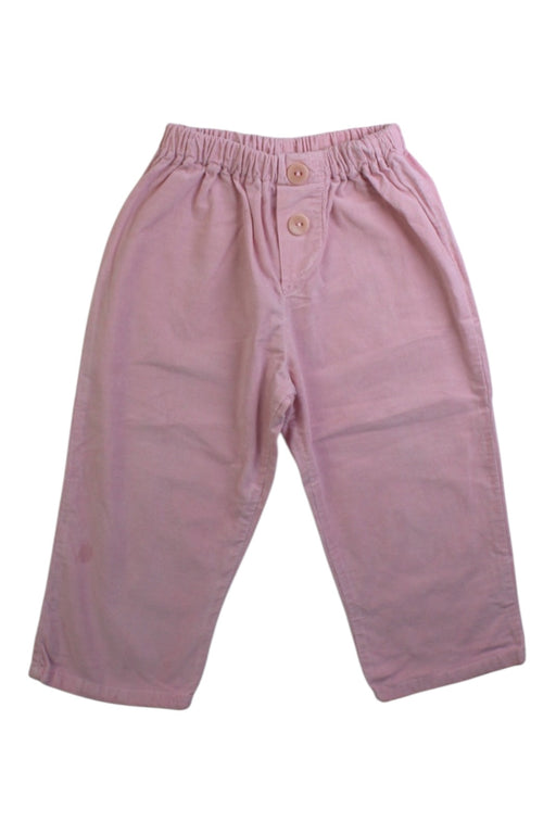 A Pink Casual Pants from M. Ferrari in size 6-12M for girl. (Front View)