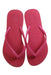 A Red Flip Flops from Havaianas in size 10Y for girl. (Back View)