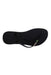 A Black Flip Flops from Havaianas in size 10Y for neutral. (Front View)