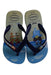 A Blue Flip Flops from Havaianas in size 5T for neutral. (Back View)