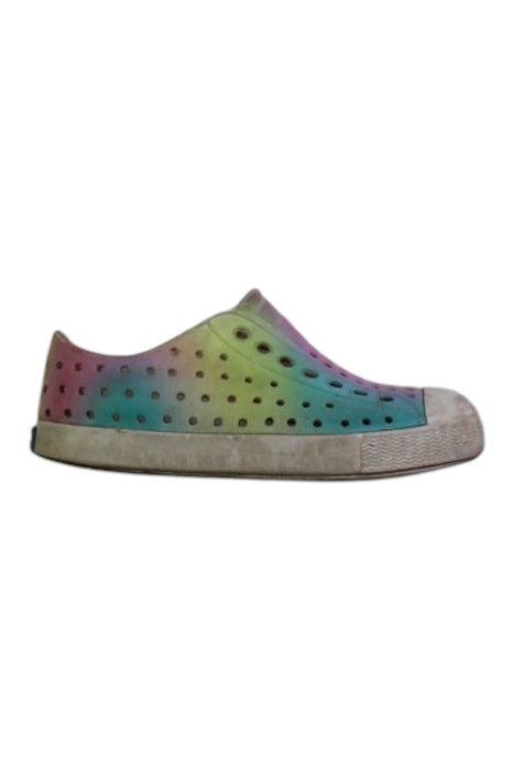 A Multicolour Sneakers from Native Shoes in size 3T for girl. (Front View)