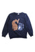 A Navy Crewneck Sweatshirts from Polarn O. Pyret in size 5T for boy. (Front View)