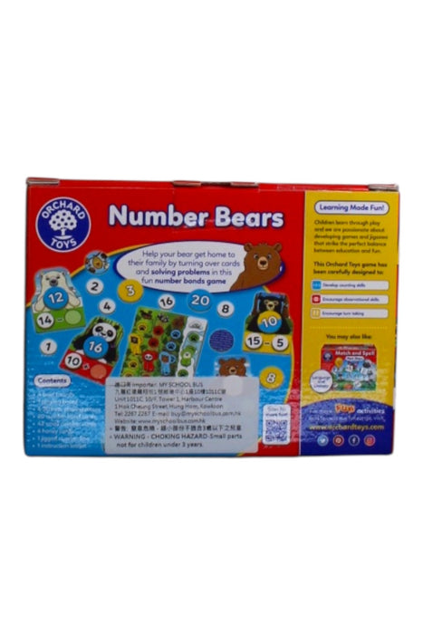 A Red Educational Games & Activity Sets from Orchard Toys in size 5T for neutral. (Back View)