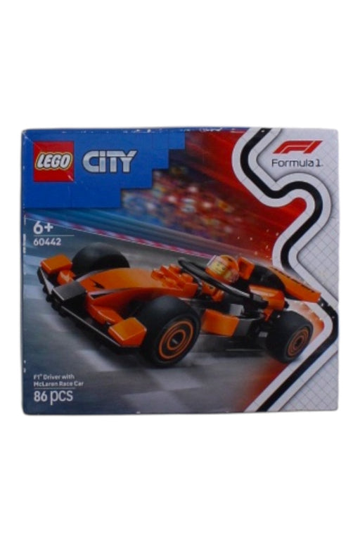 A Orange Lego & Building Blocks from LEGO in size 6T for neutral. (Front View)