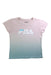 A Pink Short Sleeve T Shirts from Fila in size 7Y for girl. (Front View)
