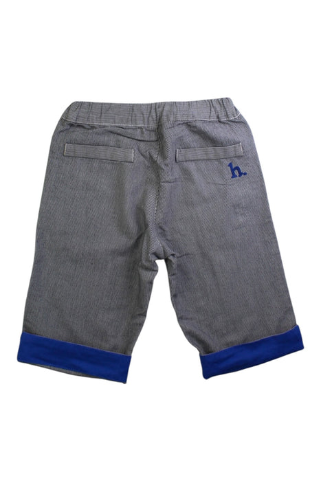 A Grey Shorts from Hakka in size 7Y for boy. (Back View)