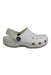 A White Slip Ons from Crocs in size 3T for neutral. (Front View)