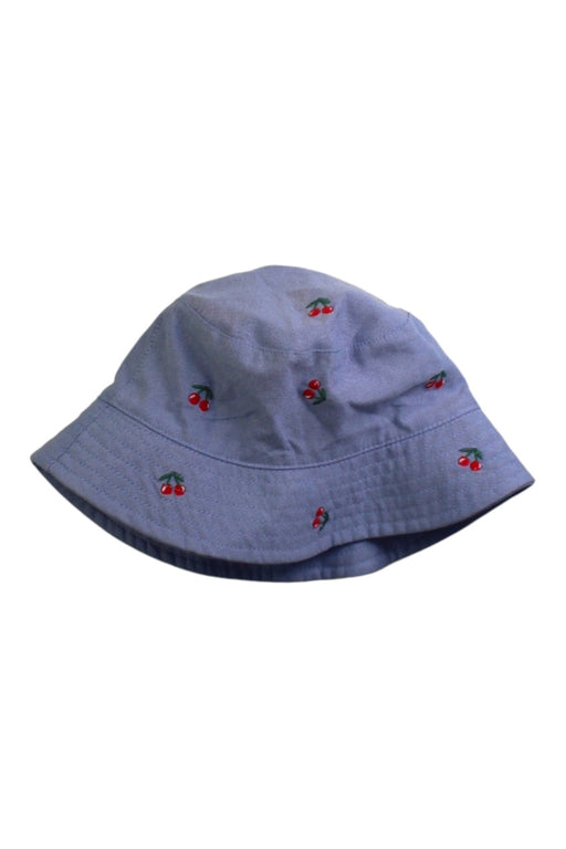 A Blue Sun Hats from Dave & Bella in size 6T for girl. (Front View)