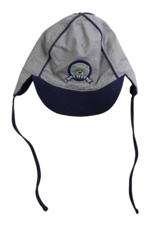A Grey Sun Hats from Chicco in size 6-12M for boy. (Front View)