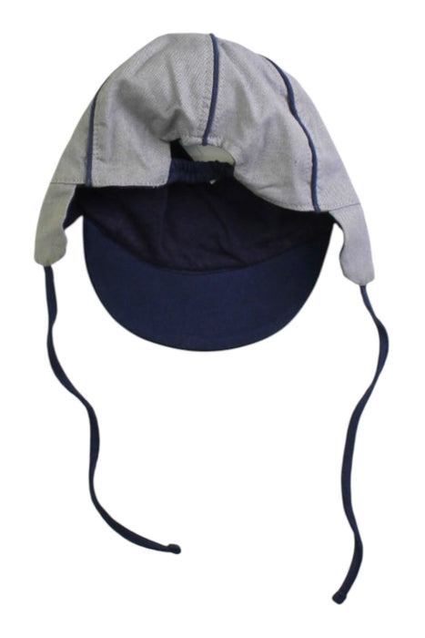 A Grey Sun Hats from Chicco in size 6-12M for boy. (Back View)