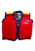 A Red Floatsuits from Konfidence in size 5T for neutral. (Front View)