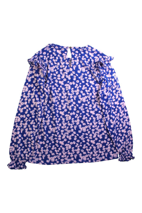 A Blue Long Sleeve Tops from Joules in size 12Y for girl. (Back View)