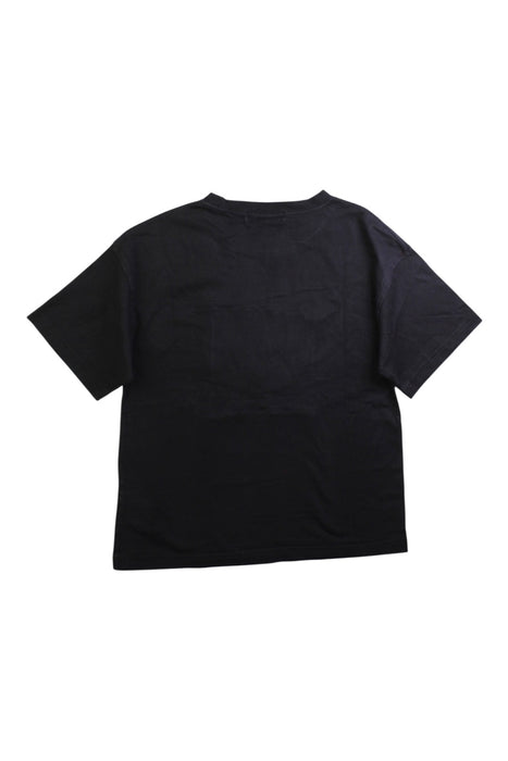 A Black Short Sleeve T Shirts from Mezzo Piano in size 10Y for girl. (Back View)