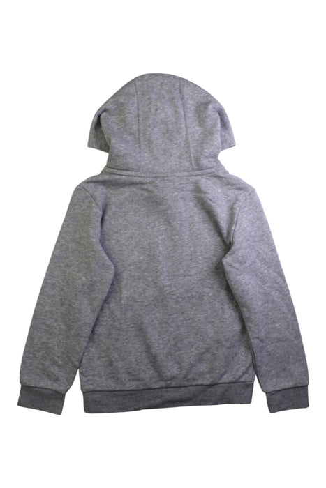 A Grey Hooded Sweatshirts from Adidas in size 5T for neutral. (Back View)
