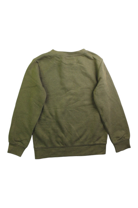 A Green Crewneck Sweatshirts from Nike in size 5T for boy. (Back View)