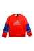 A Red Crewneck Sweatshirts from Adidas in size 5T for boy. (Front View)
