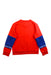 A Red Crewneck Sweatshirts from Adidas in size 5T for boy. (Back View)