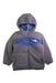 A Blue Puffer/Quilted Jackets from The North Face in size 5T for boy. (Back View)