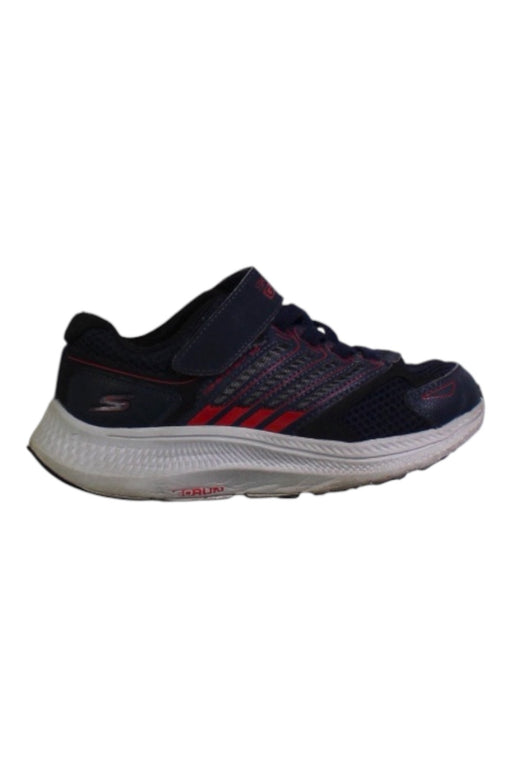 A Navy Sneakers from Skechers in size 6T for boy. (Front View)