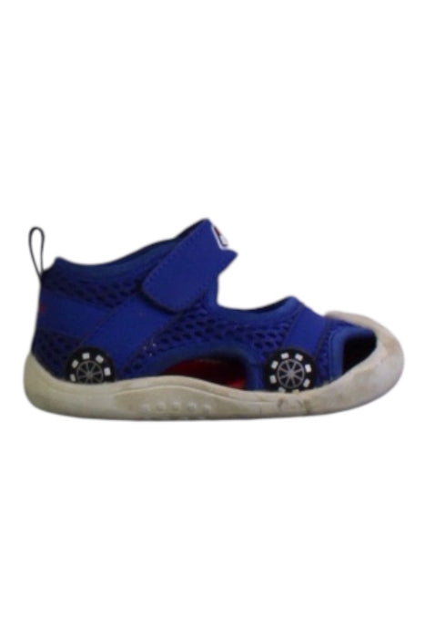 A Blue Sandals from Dr. Kong in size 12-18M for boy. (Front View)