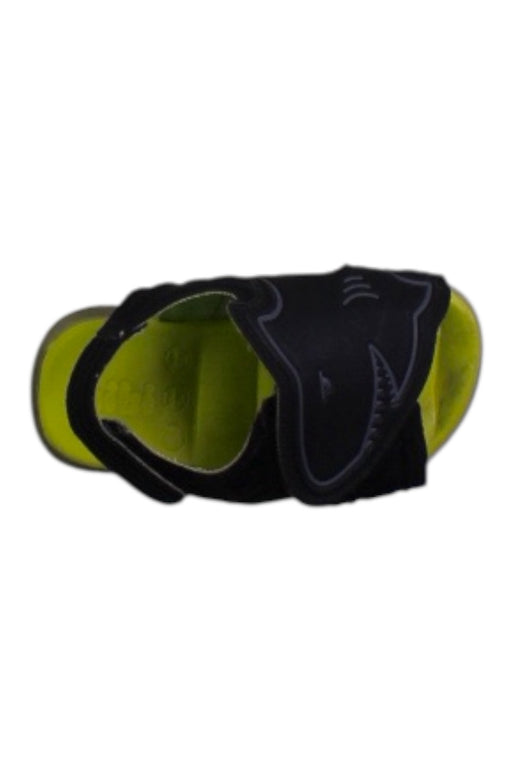 A Black Sandals from Bibi in size 18-24M for boy. (Front View)