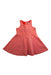 A Red Sleeveless Dresses from Janie & Jack in size 2T for girl. (Front View)