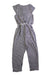 A Blue Sleeveless Jumpsuits from Charanga in size 5T for girl. (Back View)