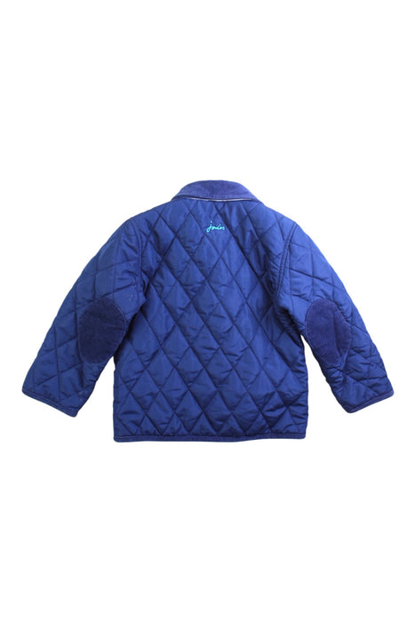 A Navy Puffer/Quilted Jackets from Joules in size 2T for boy. (Back View)