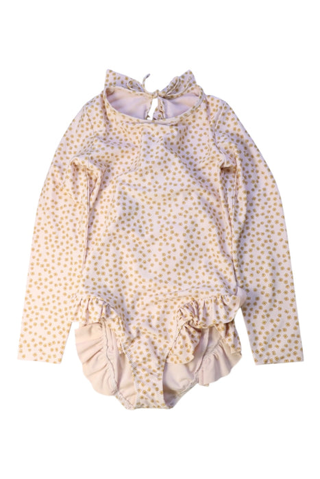 A Peach Rash Guards from Konges Sløjd in size 7Y for girl. (Front View)