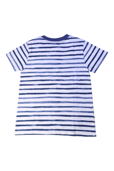 A Blue Short Sleeve T Shirts from Polo Ralph Lauren in size 6T for boy. (Back View)