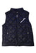 A Black Outerwear Vests from Moncler in size 4T for neutral. (Front View)