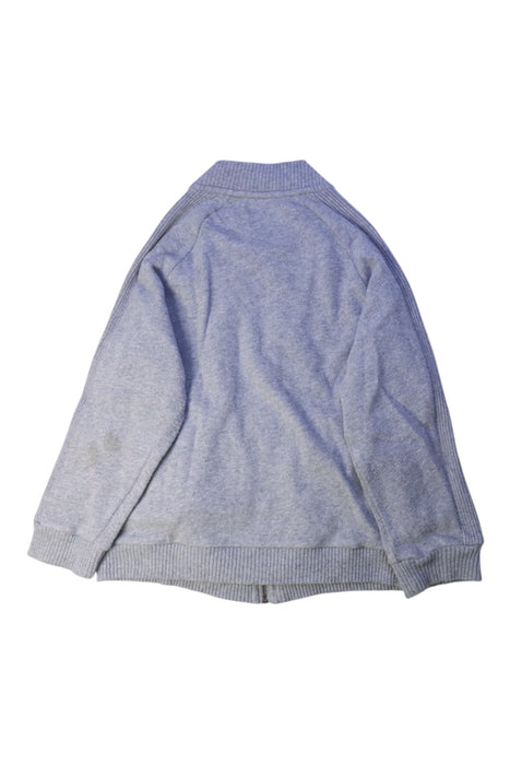 A Grey Lightweight Jackets from Mayoral in size 5T for neutral. (Back View)