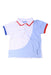 A White Short Sleeve Polos from Jacadi in size 3T for boy. (Front View)