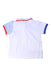 A White Short Sleeve Polos from Jacadi in size 3T for boy. (Back View)