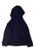 A Navy Hooded Sweatshirts from Petit Bateau in size 2T for boy. (Back View)