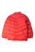 A Red Puffer/Quilted Jackets from Kingkow in size 4T for boy. (Back View)
